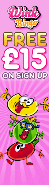 Wink Bingo - ¡ê15 no deposit free bingo bonus